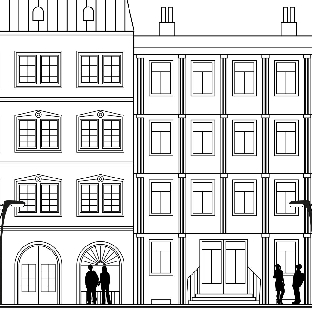 architektur illustration