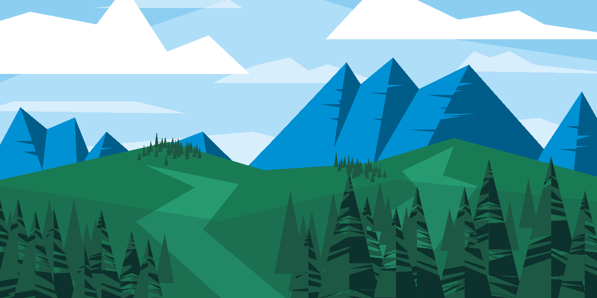 alpen, illustration