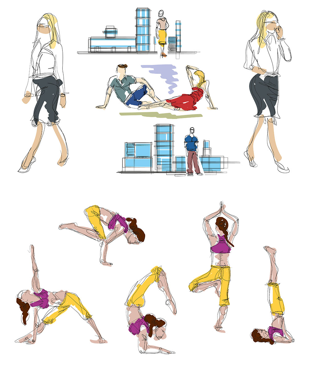 landingpage, illustration
